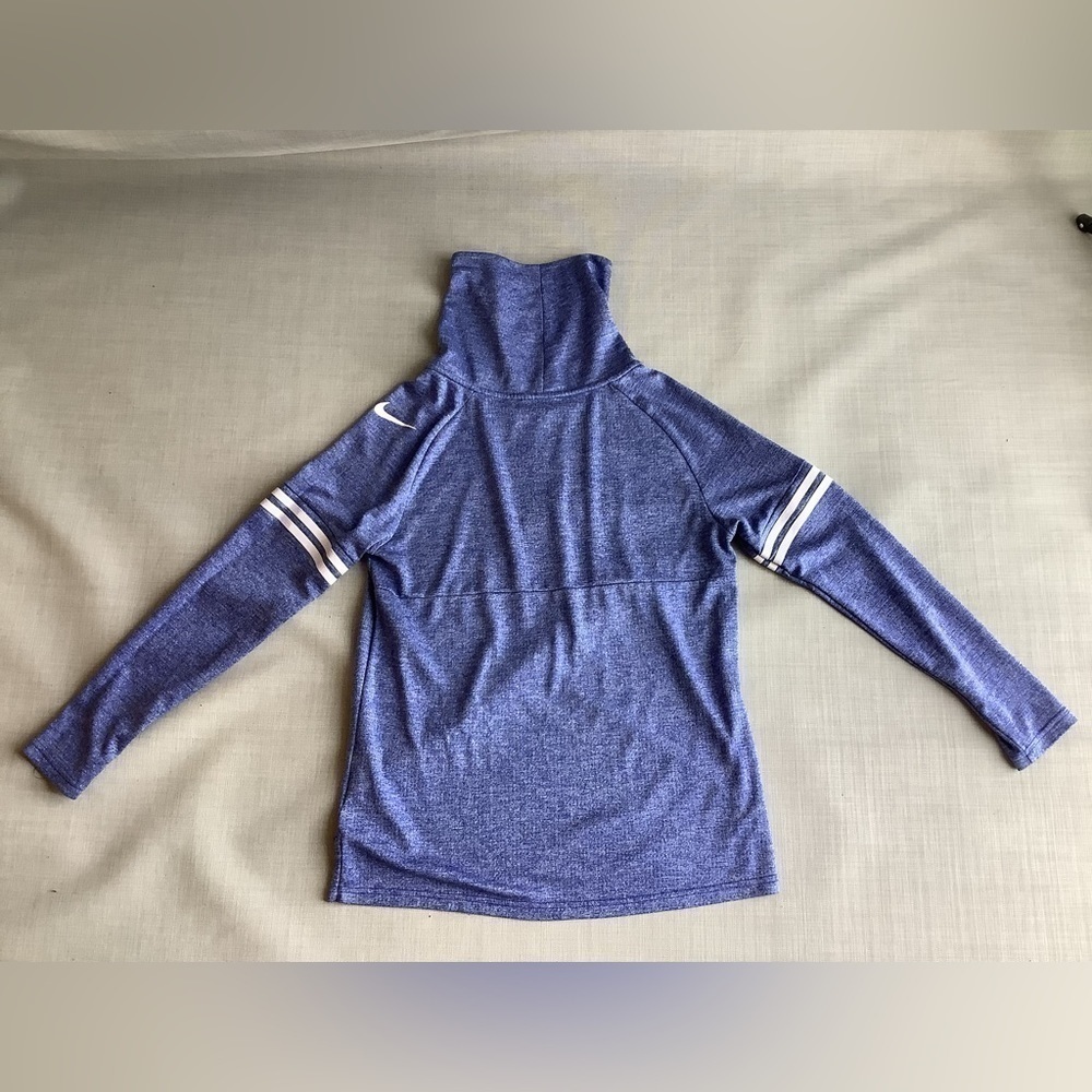 Sm NFL LA Rams dri fit long sleeve cow neck shirt Ram logo with oversized neck - Picture 7 of 13